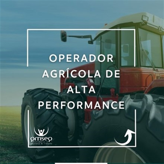 Operador Agrícola de Alta Performance